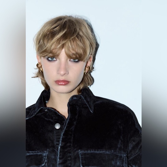 Zara Gold EarCuffs NWT ✨✨✨😍🔥🔥 - Picture 7 of 7